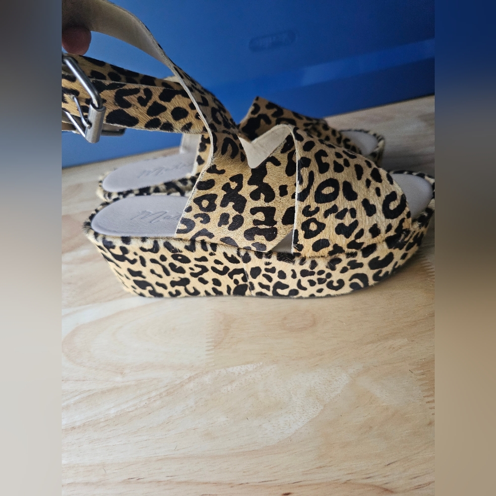 Matisse Animal Print Sandals